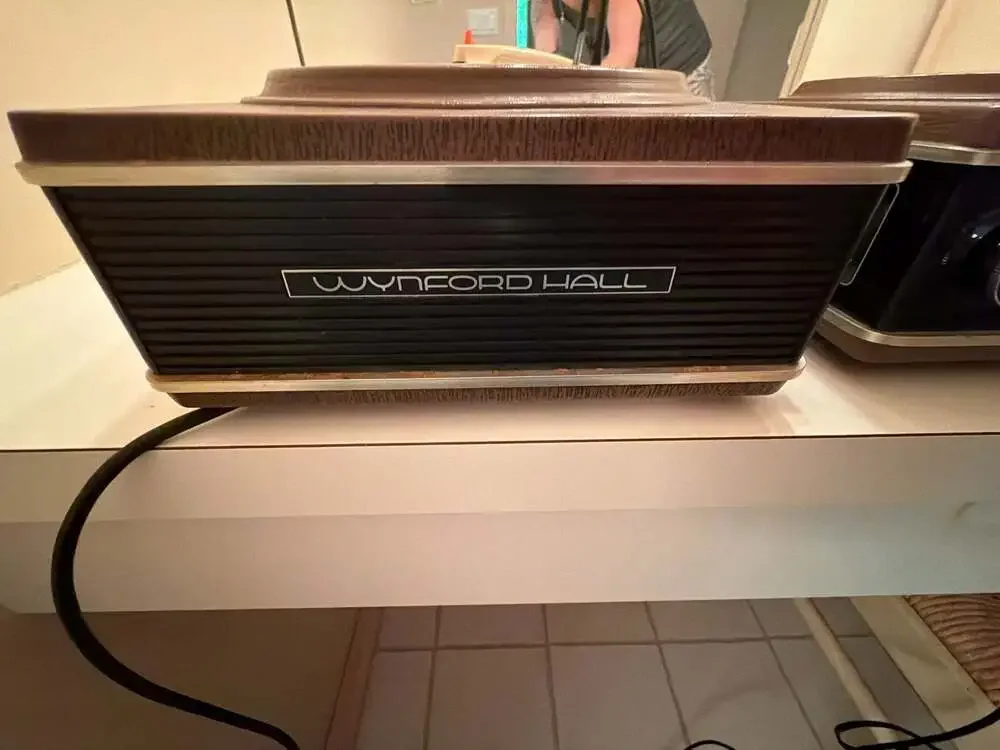 Vintage Wynford Hall AM/FM Digital Alarm Clock Radio Pair